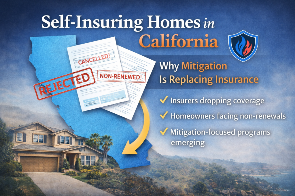 Self-Insuring Homes in Wildfire Country
