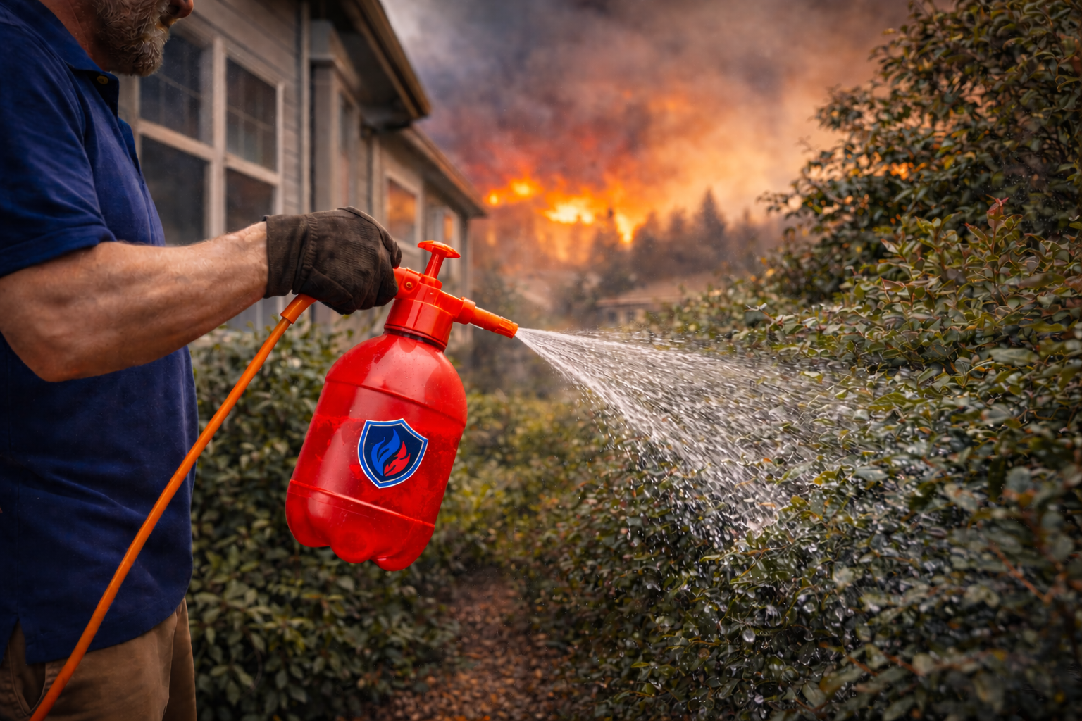 Why Water Won’t Save Your Home from Wildfire — But Retardant Might
