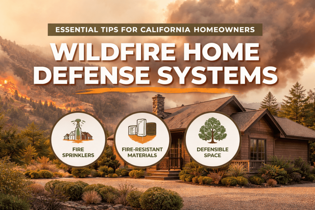 Wildfire Defense Systems: How They Protect Your Home and Keep You Safe